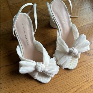 loeffler randall wedding shoes, pearl